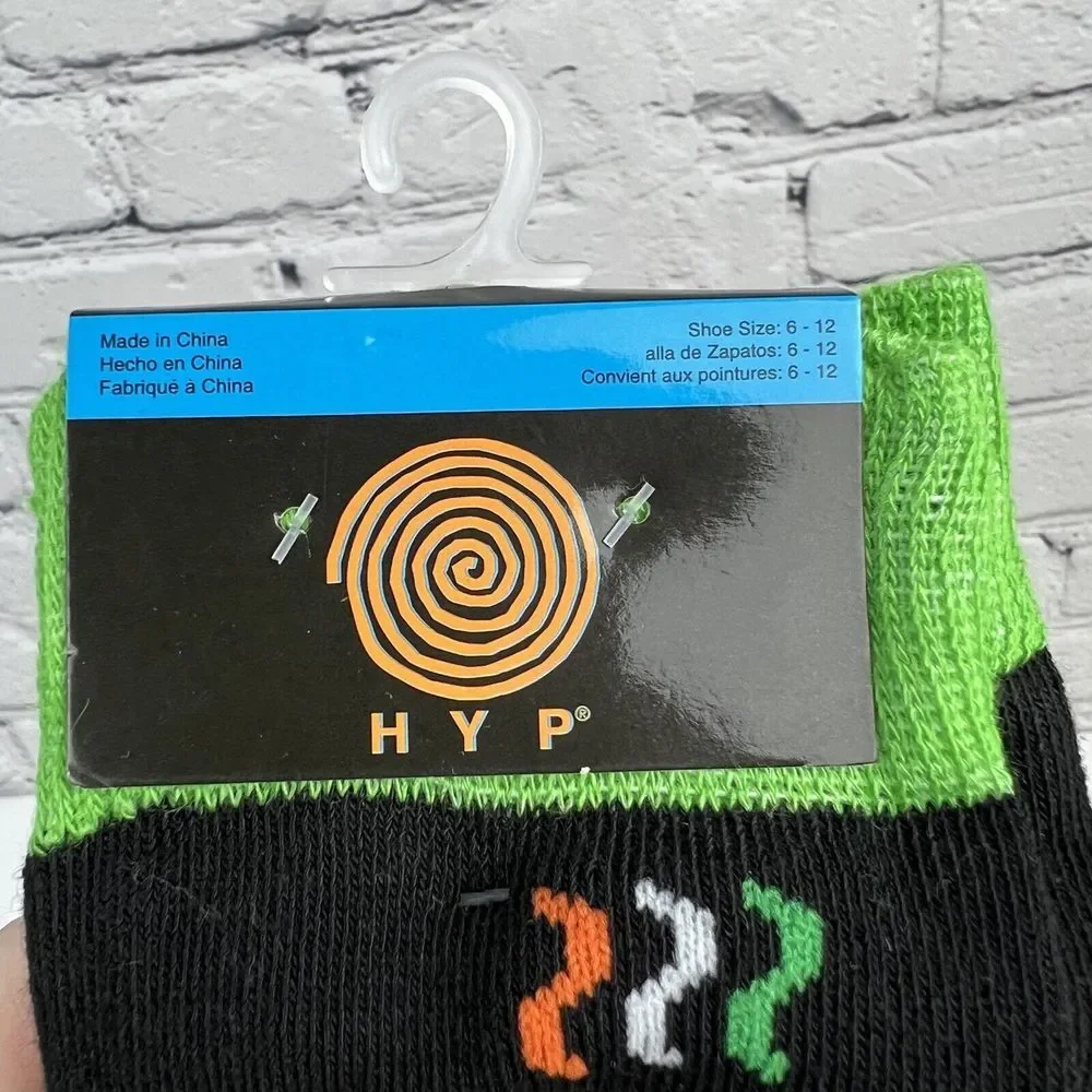 Men's HYP Top Of The Morning To Ya Socks Funny Cute St Paddys Day Shoe Size 6-12